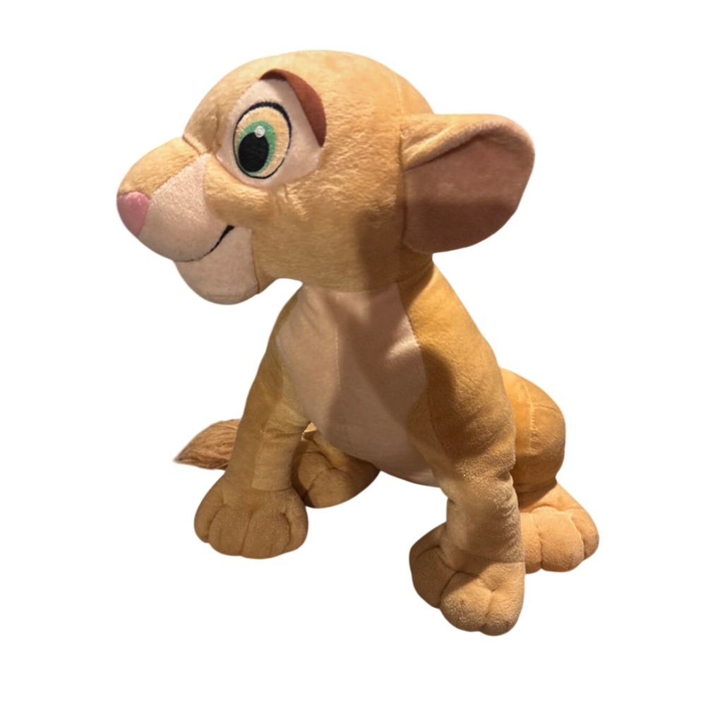 Disney Lion King Nala Plush Stuffed Animal Hasbro 2007 Tan Lion Cub 10252